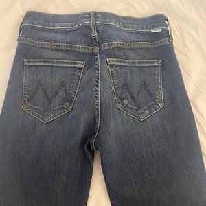 Mother midrise dazzler ankle